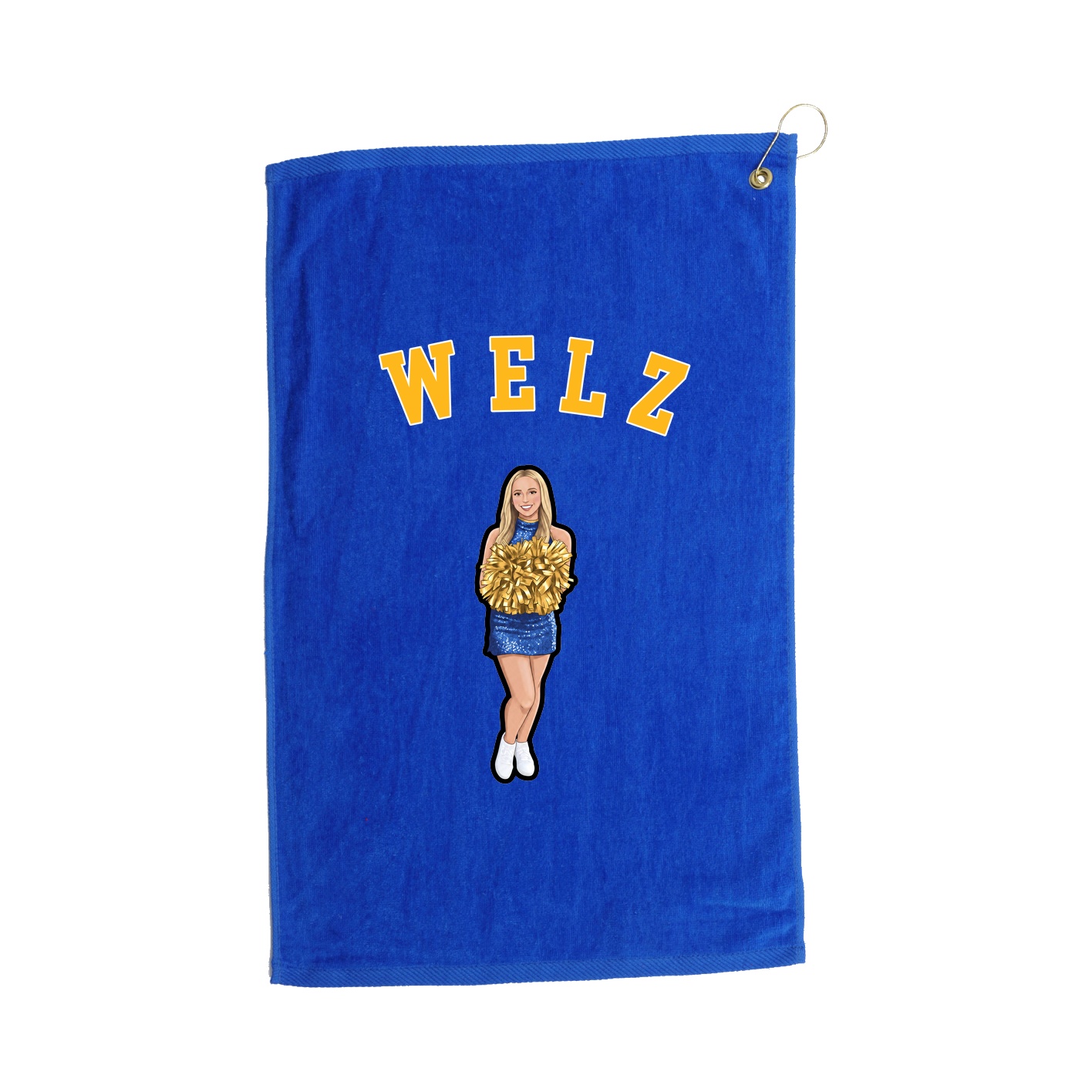 Golf Towel — Shirsey Arch in Royal
