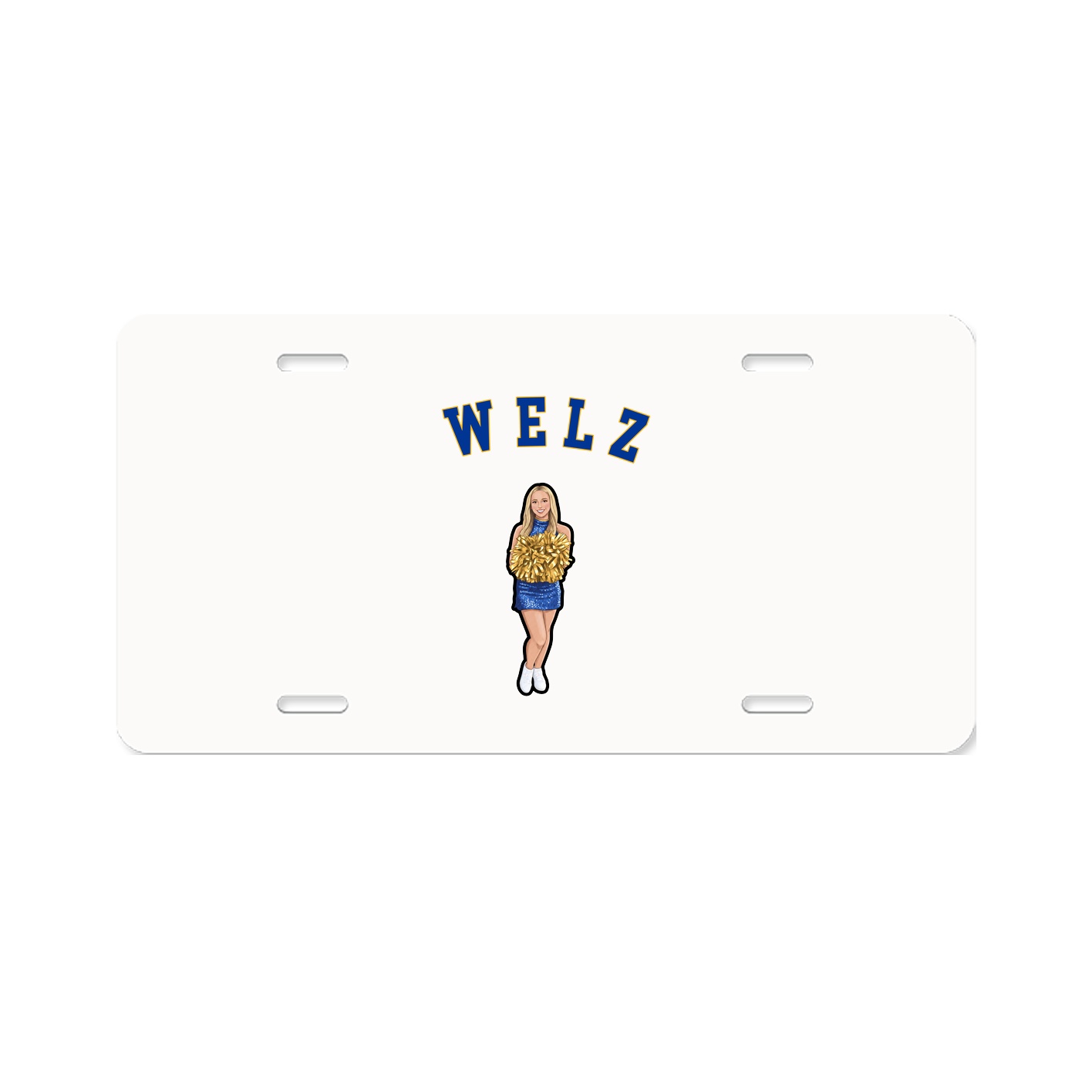License Plate — Shirsey Arch in Classic