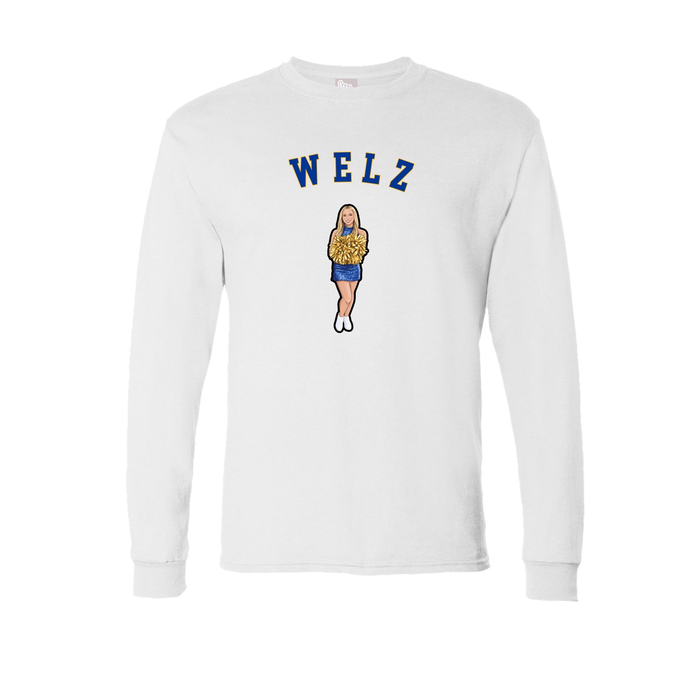 Long Sleeve Tee — Shirsey Arch in White