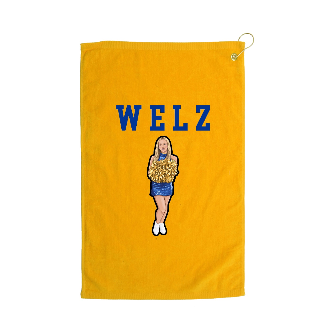 Golf Towel — Shirsey in Gold