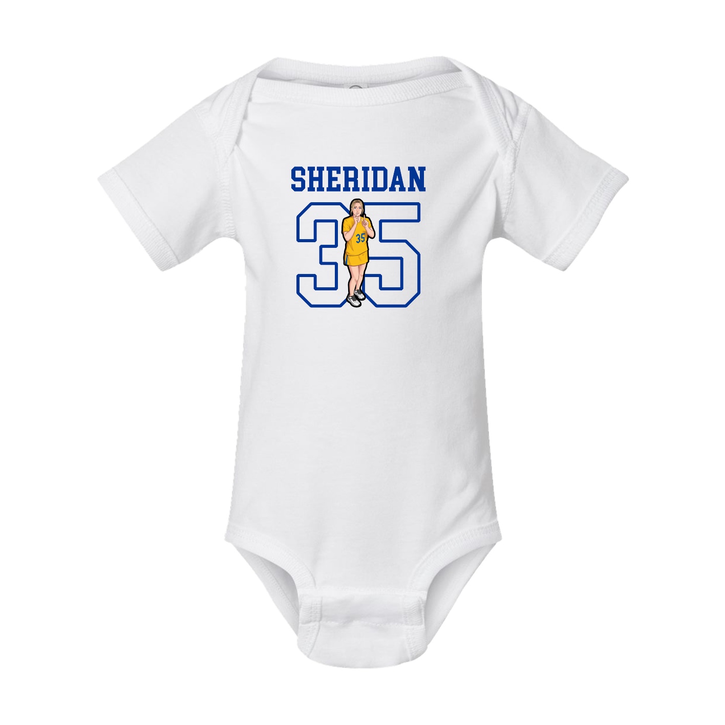 Baby Onesie — Shirsey in White