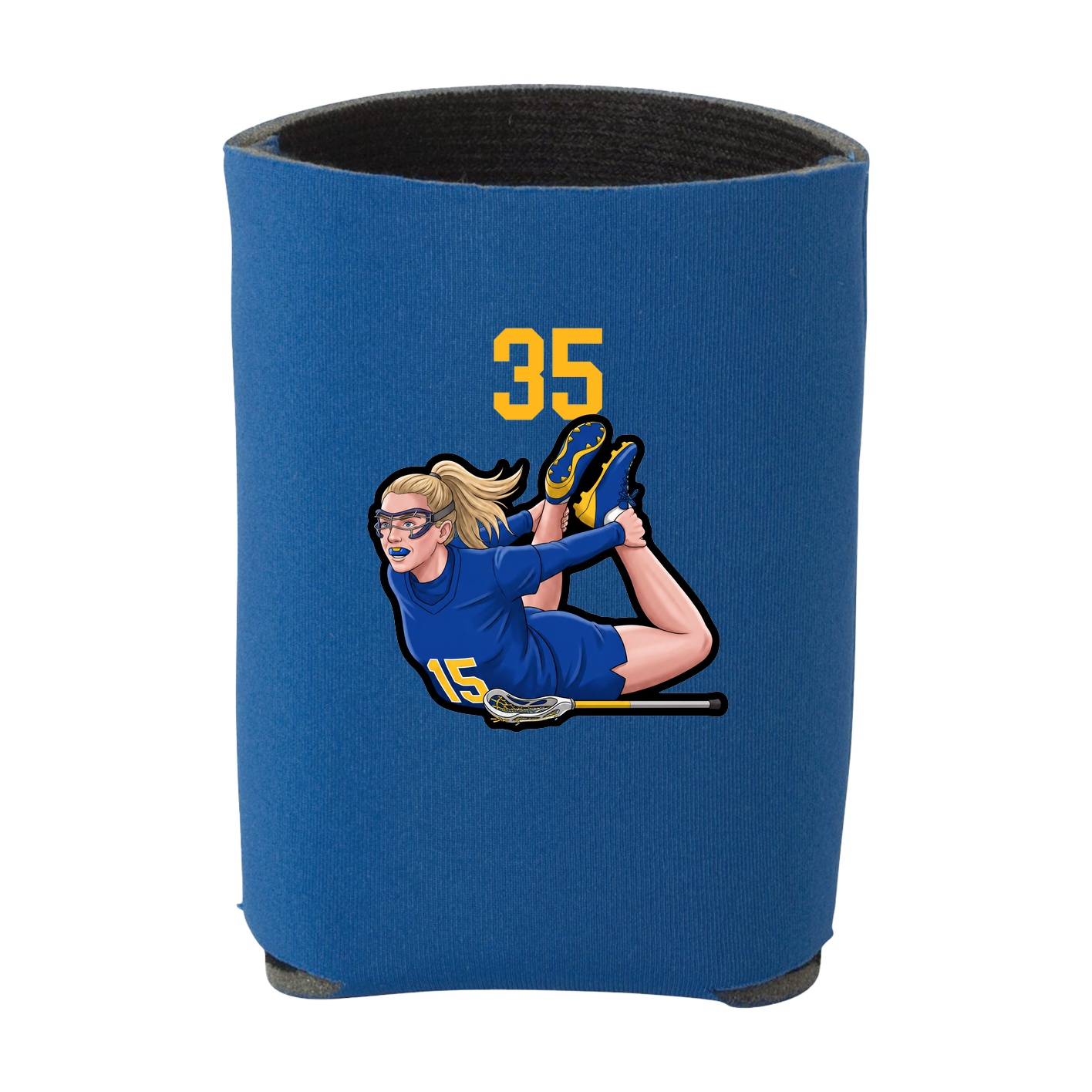 Can Holder — Number Top in Royal
