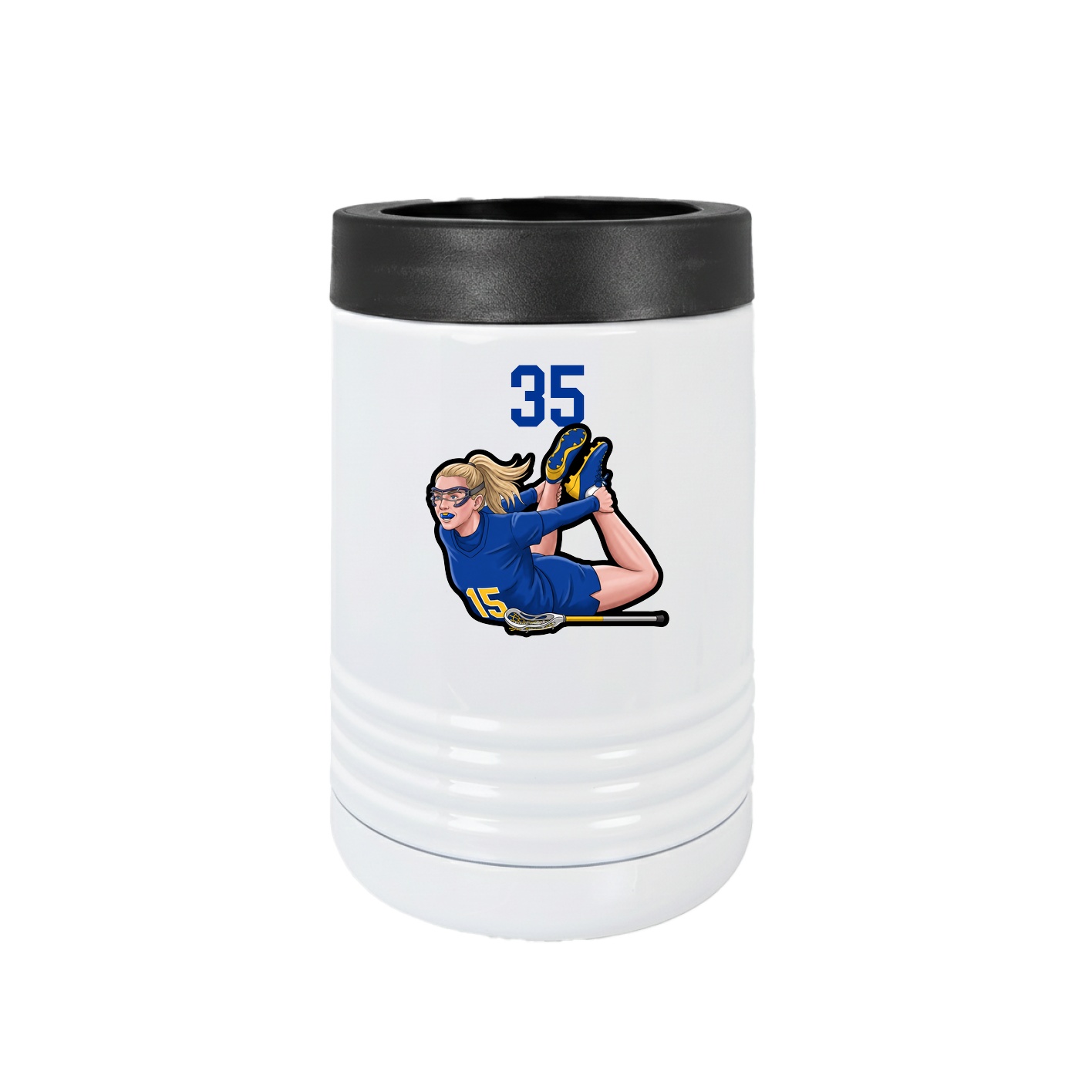 Beverage Holder — Number Top in White