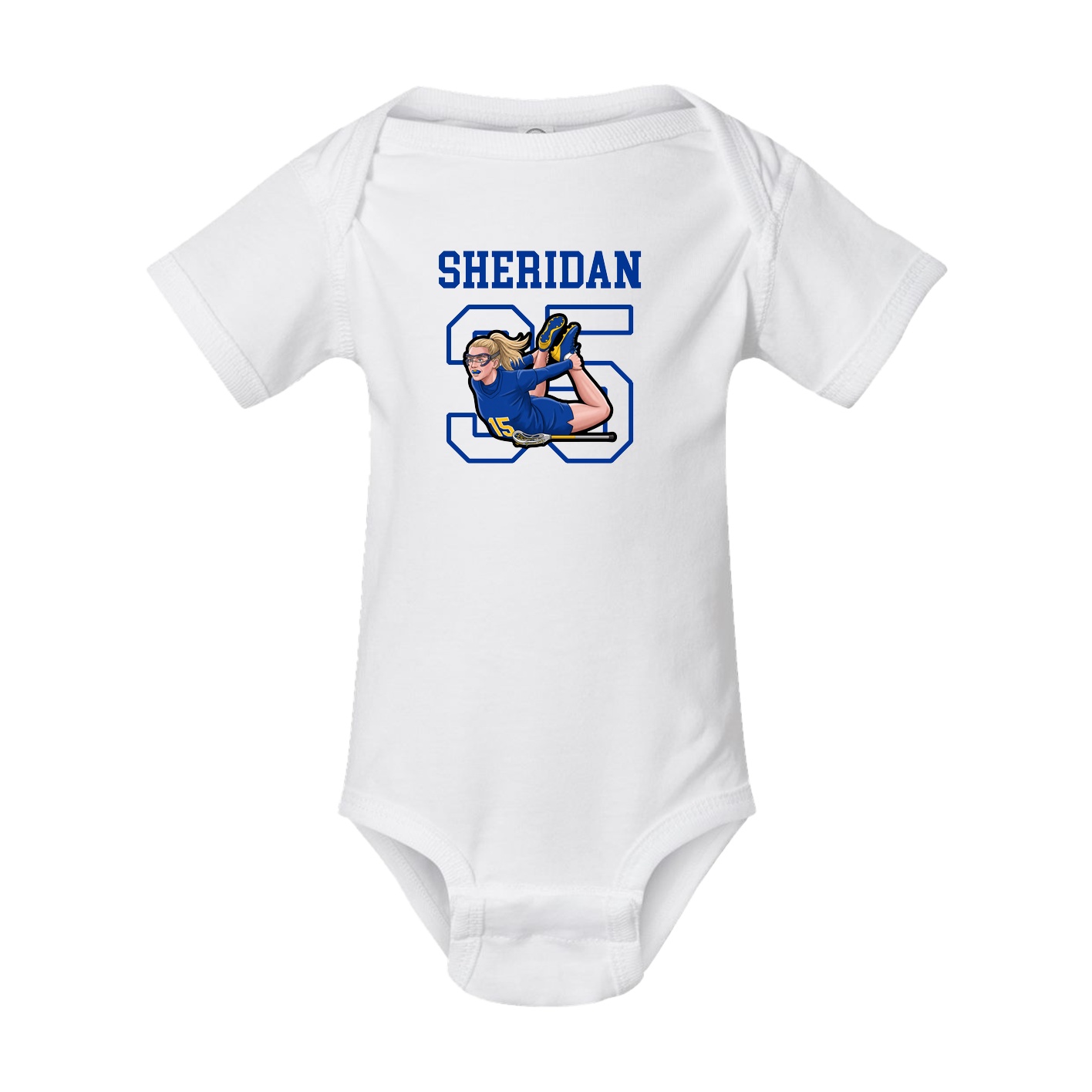 Baby Onesie — Shirsey in White