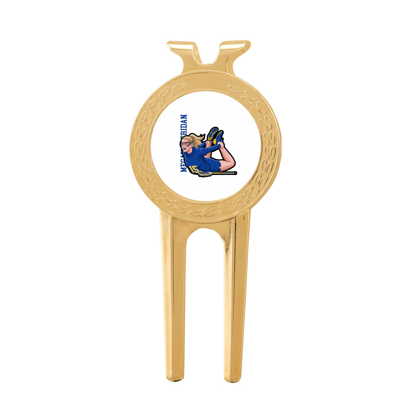 Divot Tool with Ball Marker — Name Vertical in Classic