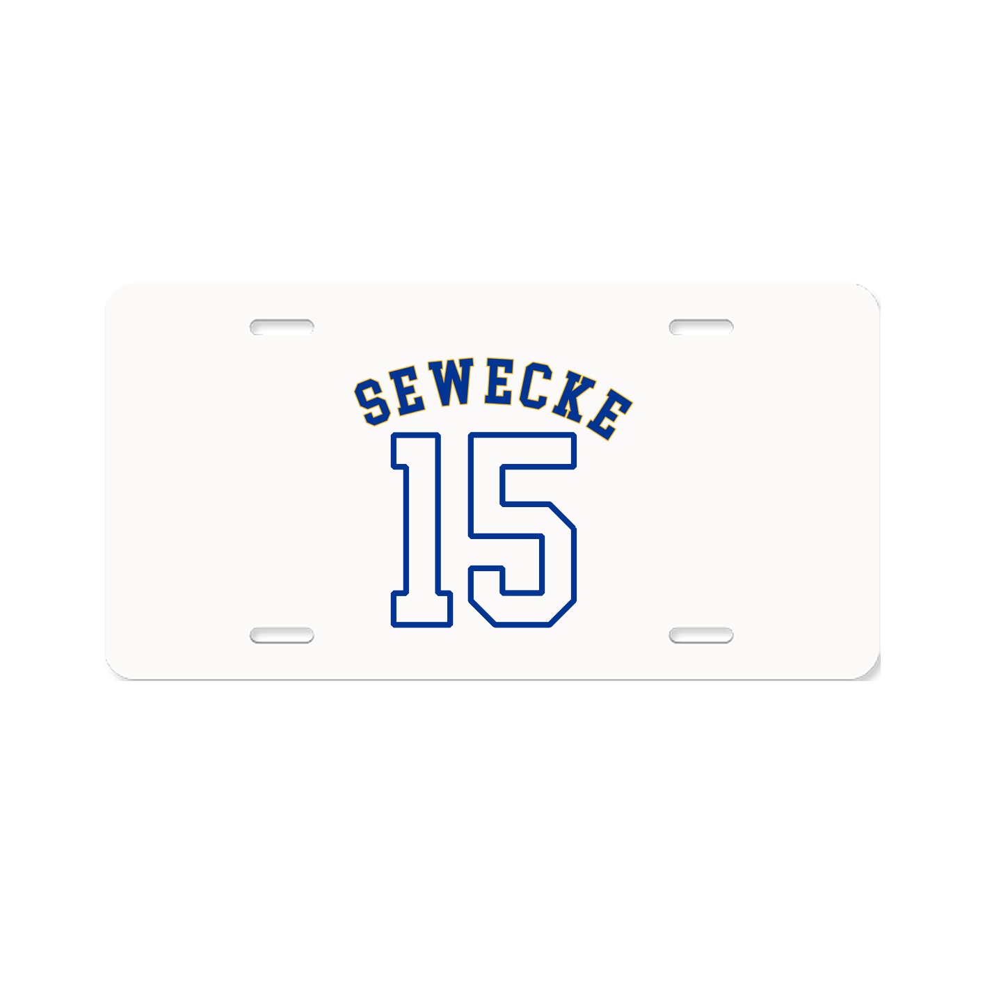 License Plate — Shirsey Arch in Classic