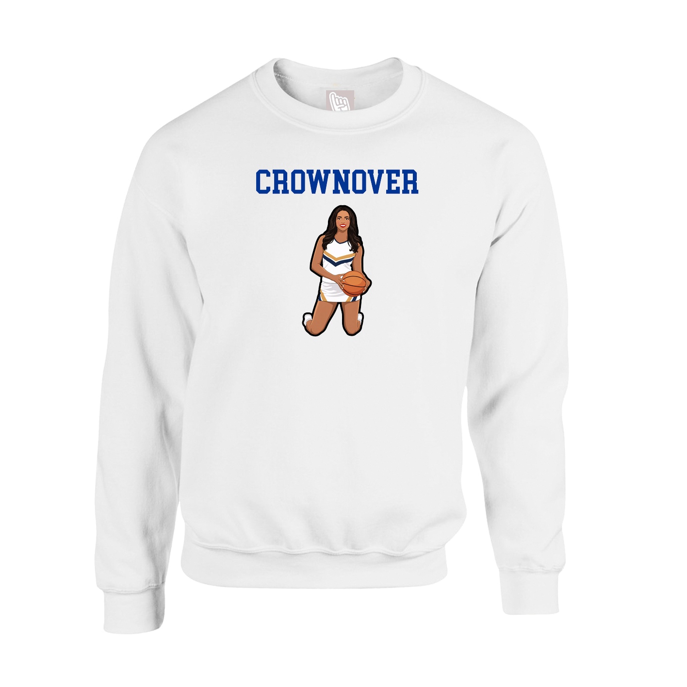 Fleece Crew — Shirsey in White