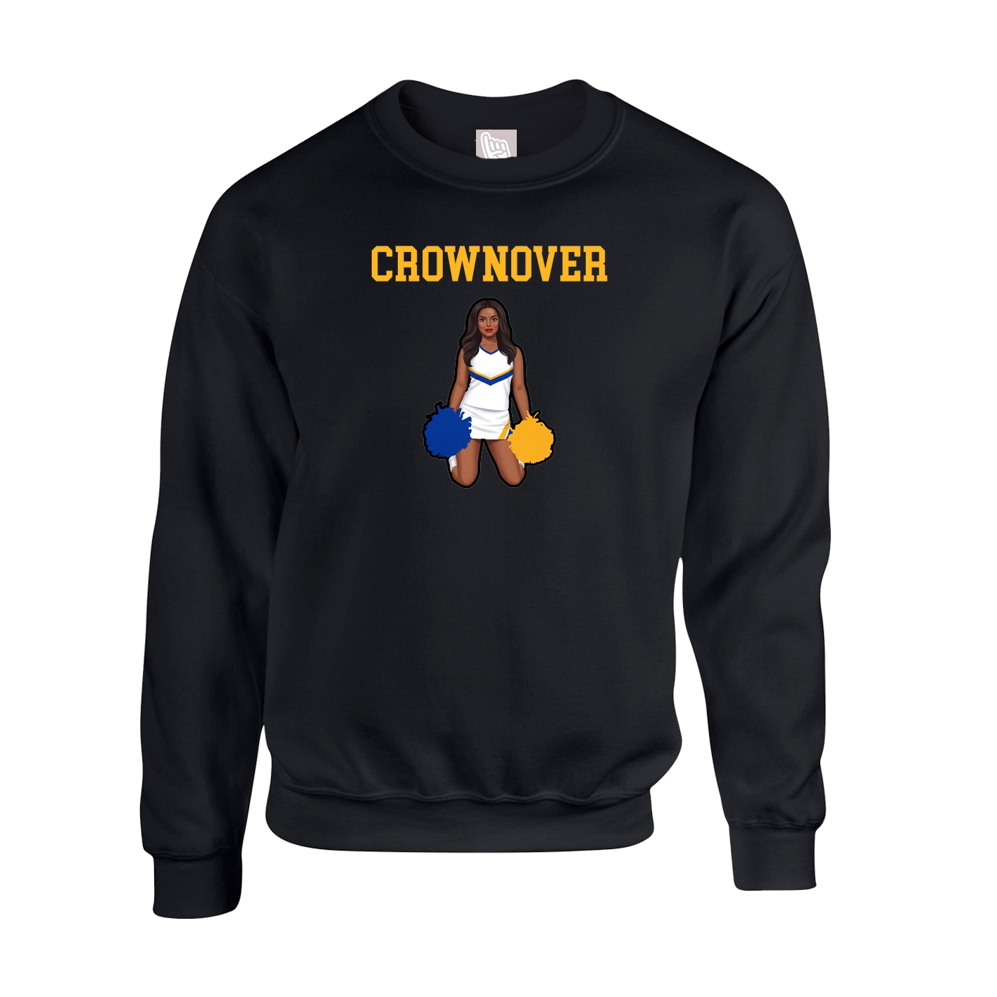 Fleece Crew — Shirsey in Black