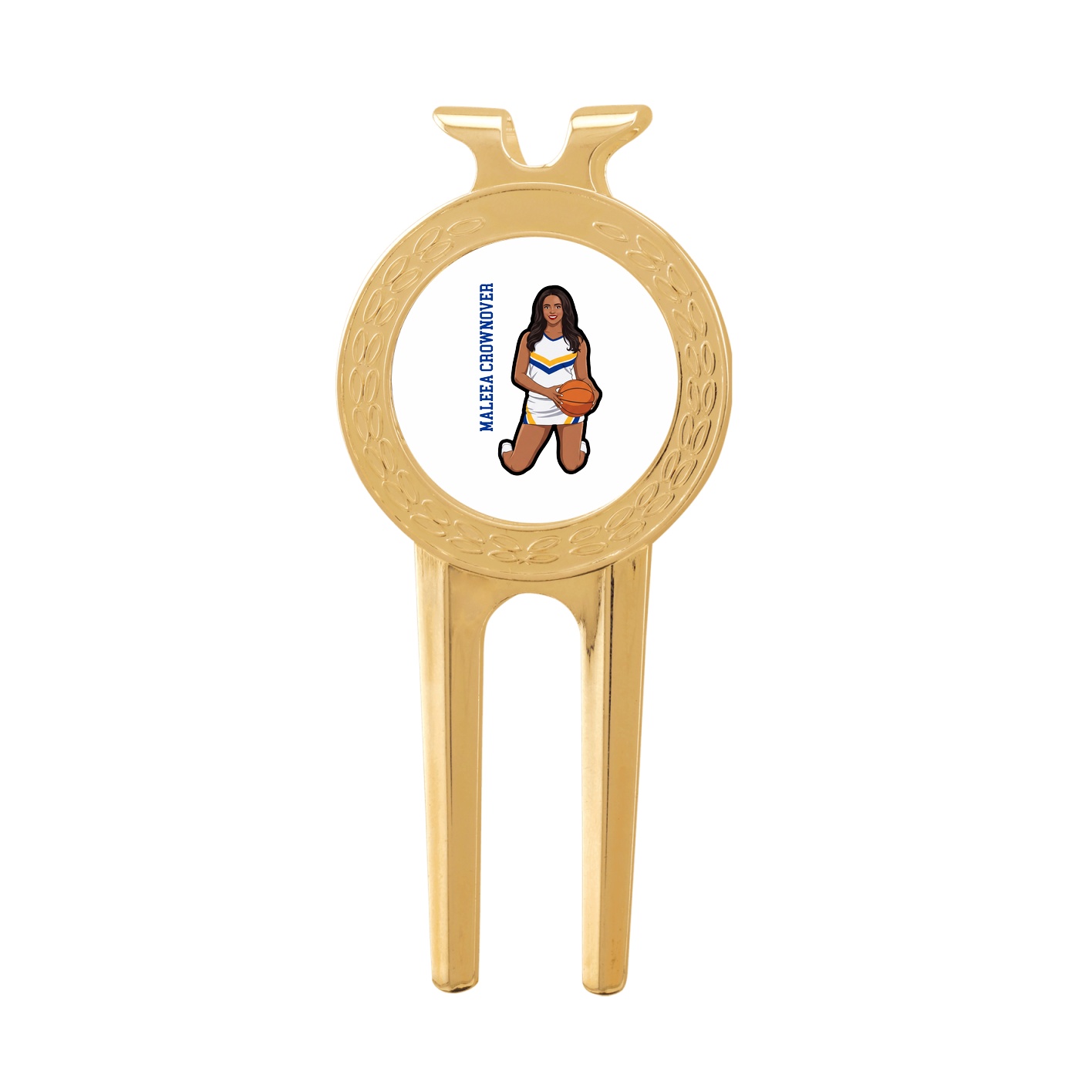 Divot Tool with Ball Marker — Name Vertical in Classic