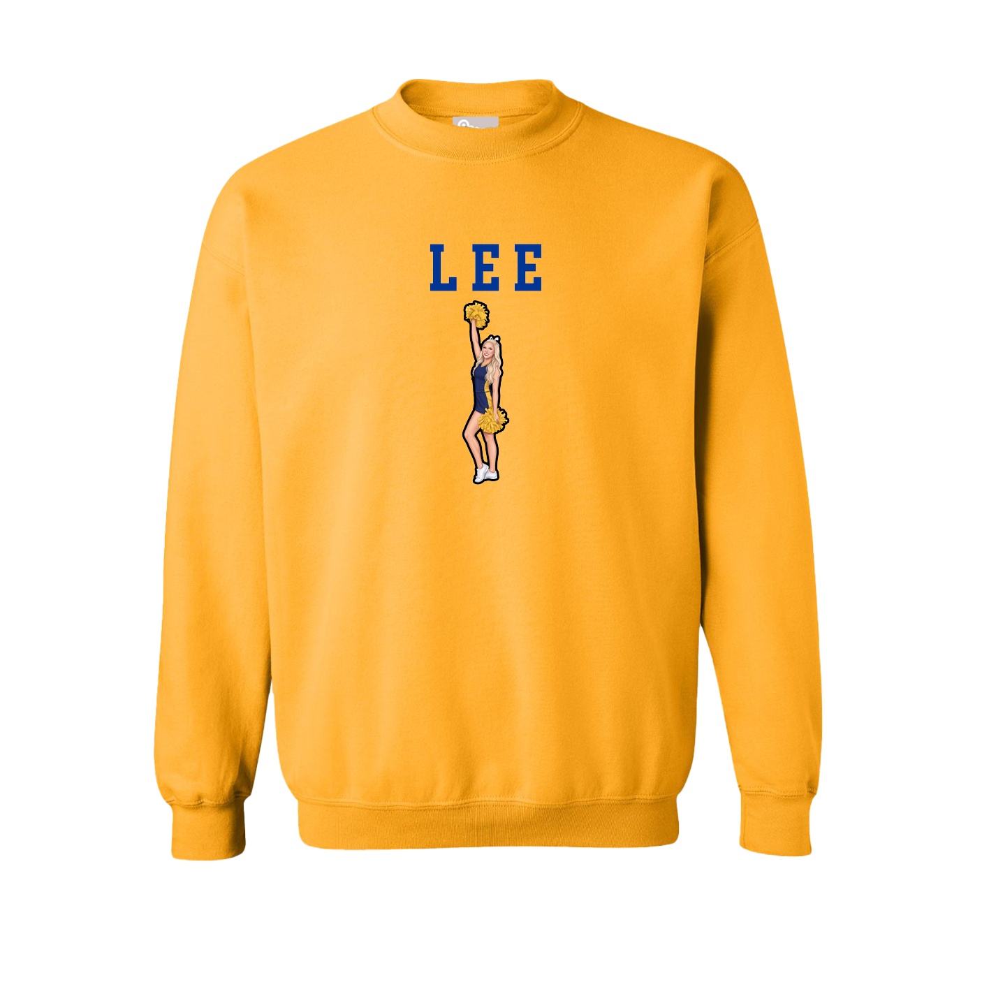 Fleece Crew — Shirsey in Gold