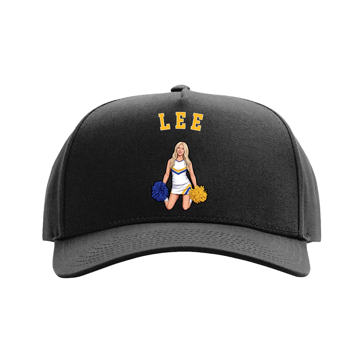 Full Fabric Five-Panel Champ Cap