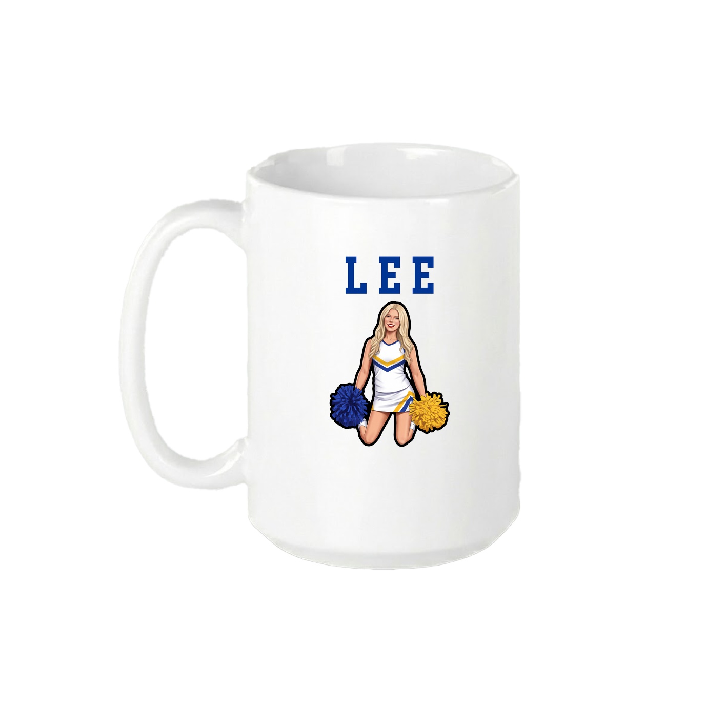 15oz Coffee Mug — Shirsey in White