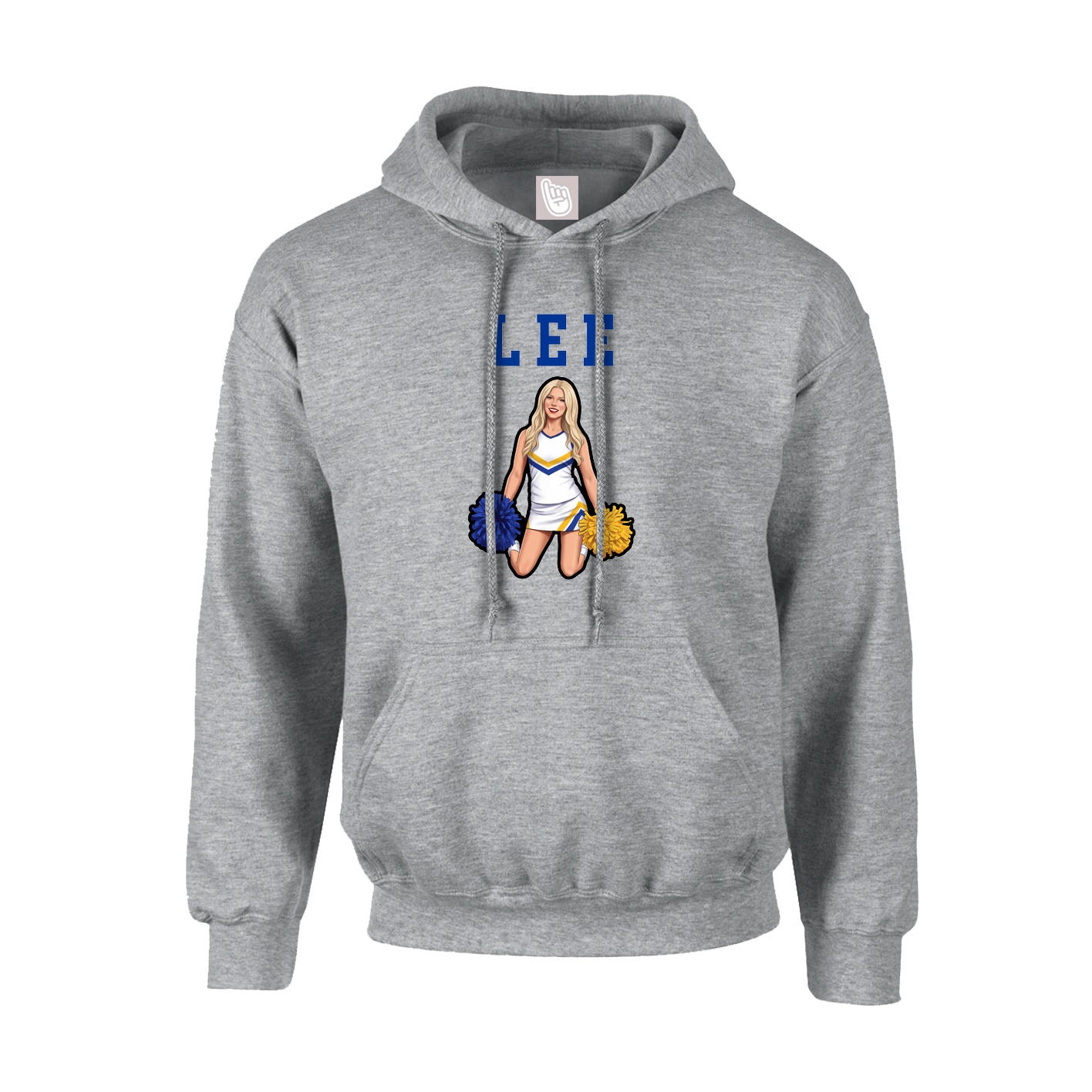 Hoodie — Shirsey in Grey
