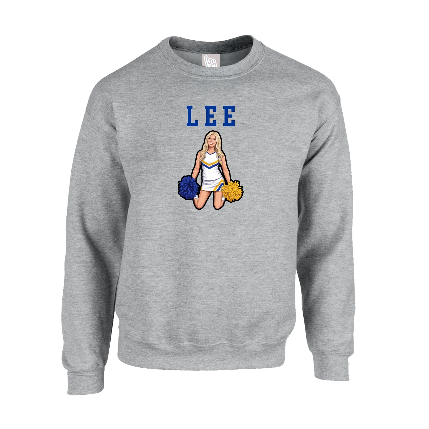 Fleece Crew — Shirsey in Grey