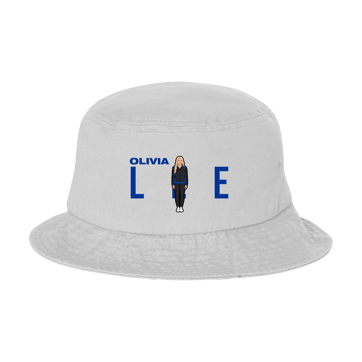 Bucket Cap — Player Name in White