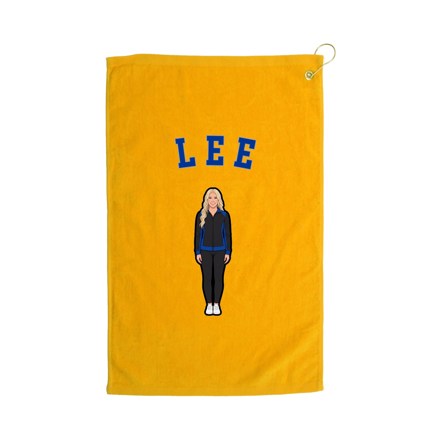 Golf Towel — Shirsey Arch in Gold