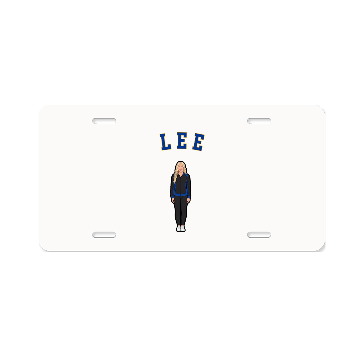 License Plate — Shirsey Arch in Classic