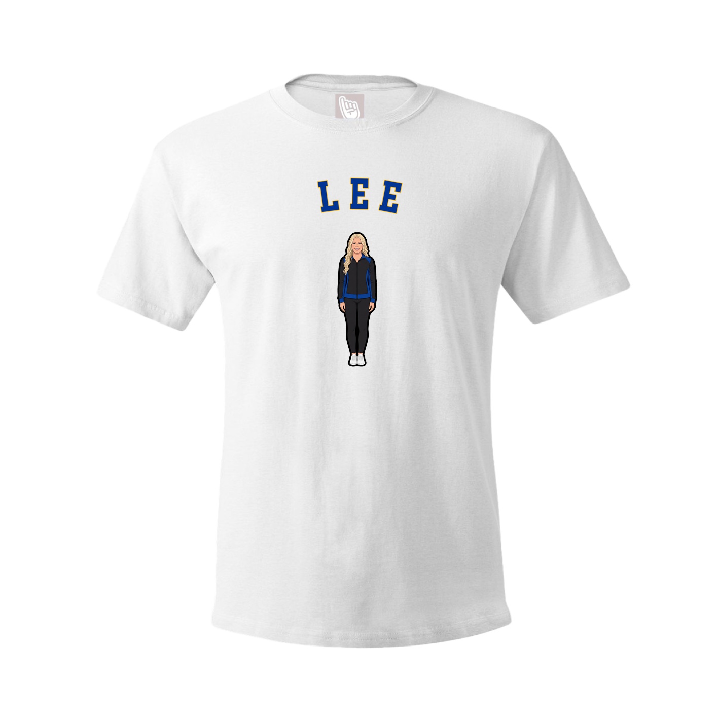 Tee — Shirsey Arch in White