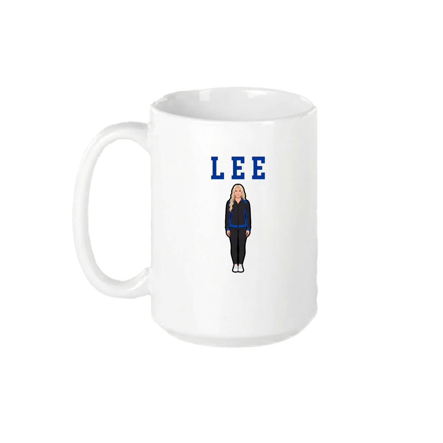 15oz Coffee Mug — Shirsey in White