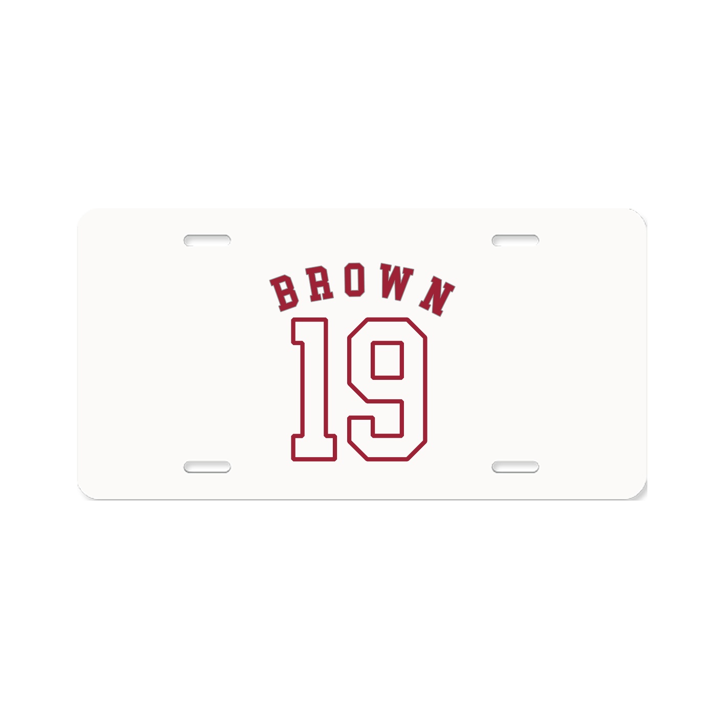 License Plate — Shirsey Arch in Classic