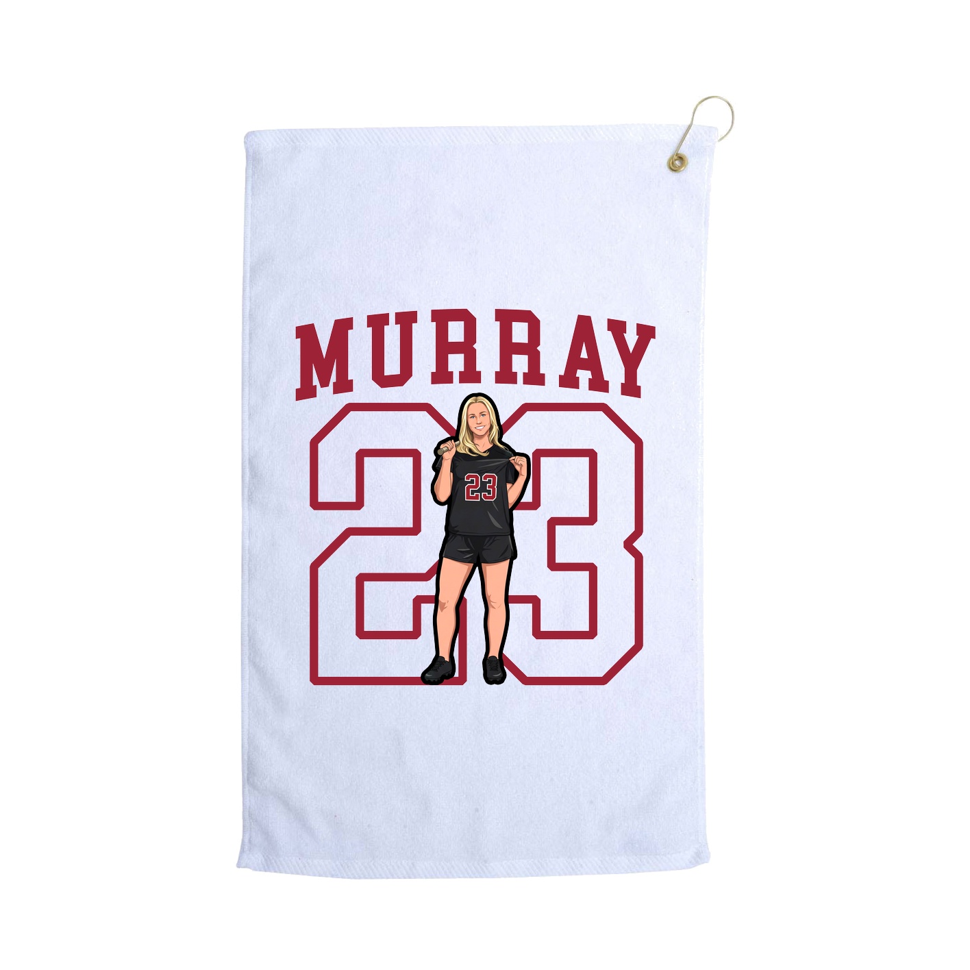 Golf Towel — Shirsey in White