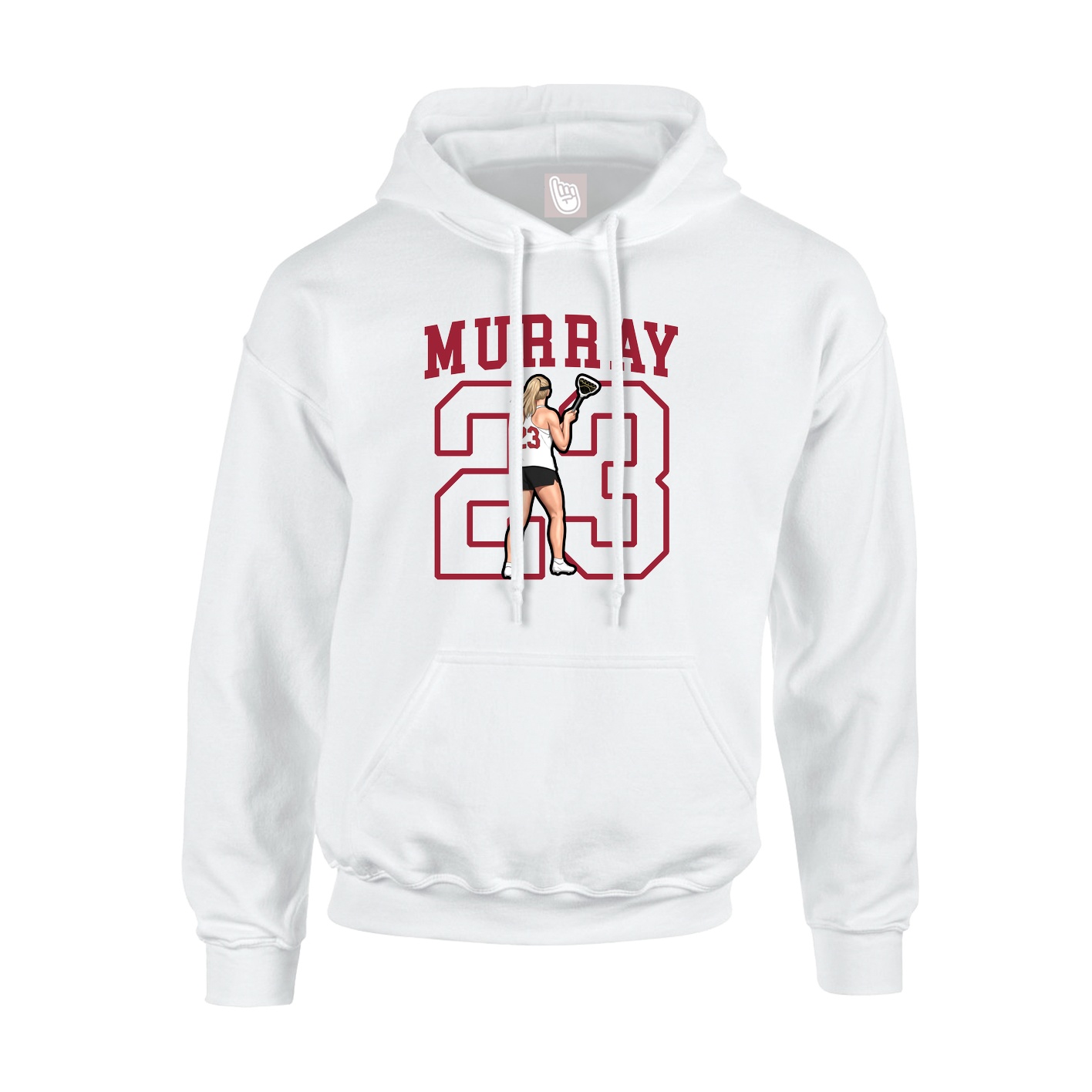 Youth Hoodie — Shirsey in White
