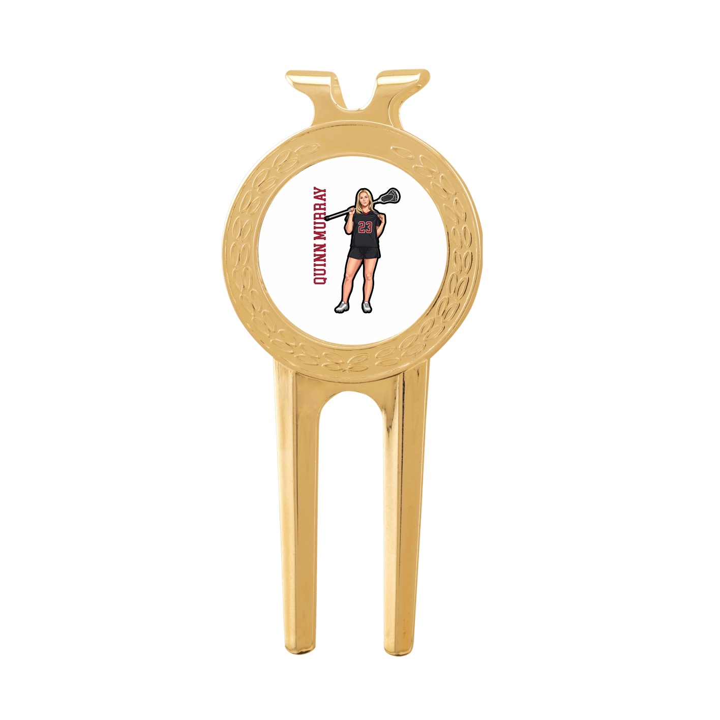 Divot Tool with Ball Marker — Name Vertical in Classic