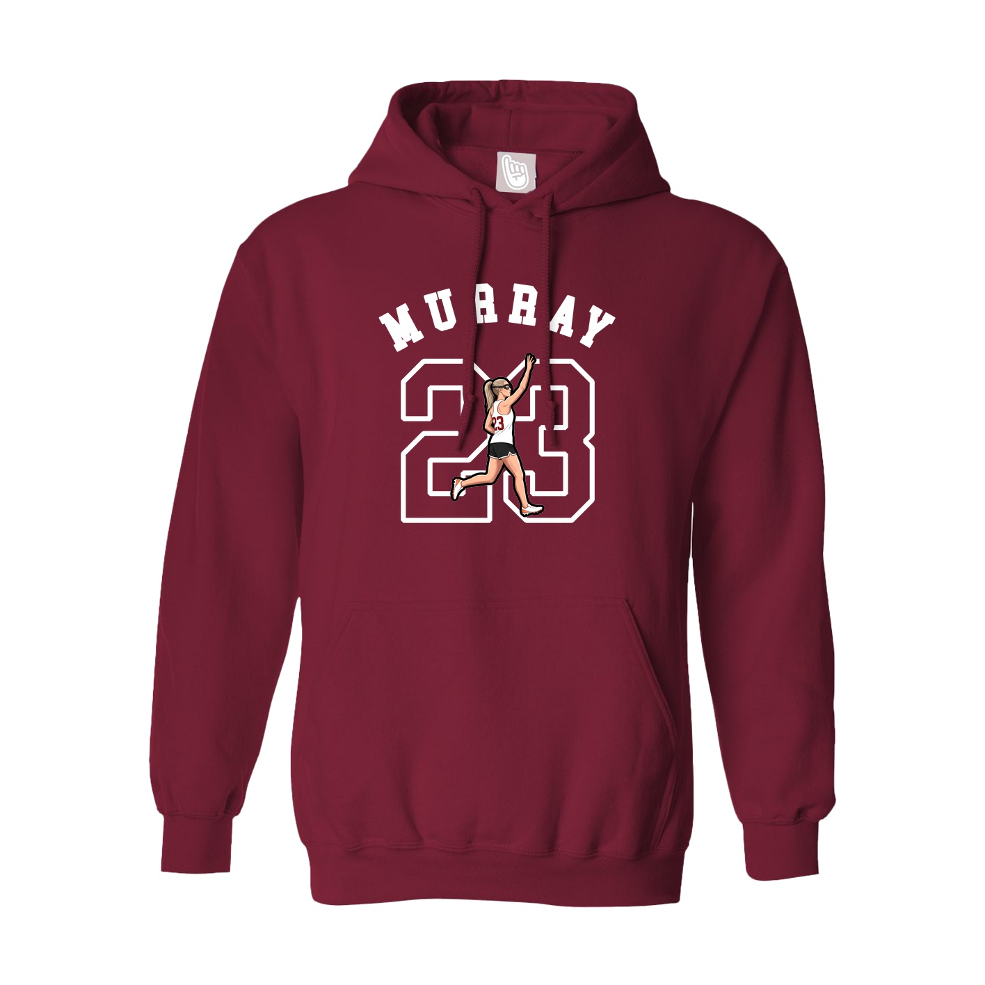 Hoodie — Shirsey Arch in Cardinal