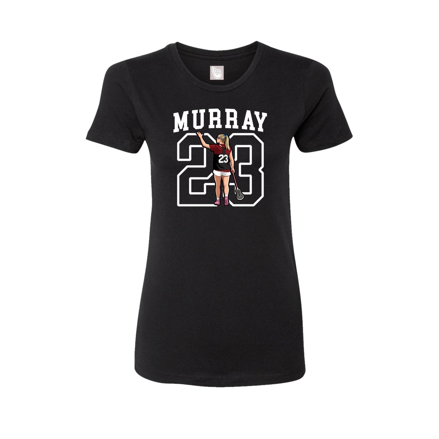 Fitted Women's Tee — Shirsey in Black