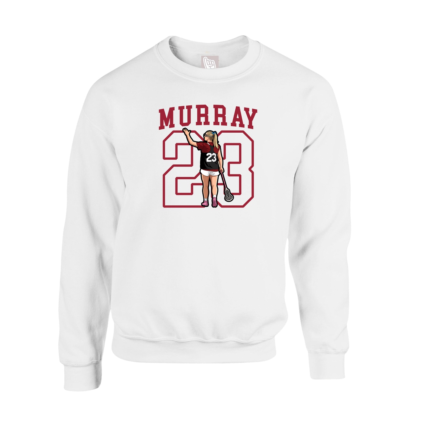 Fleece Crew — Shirsey in White