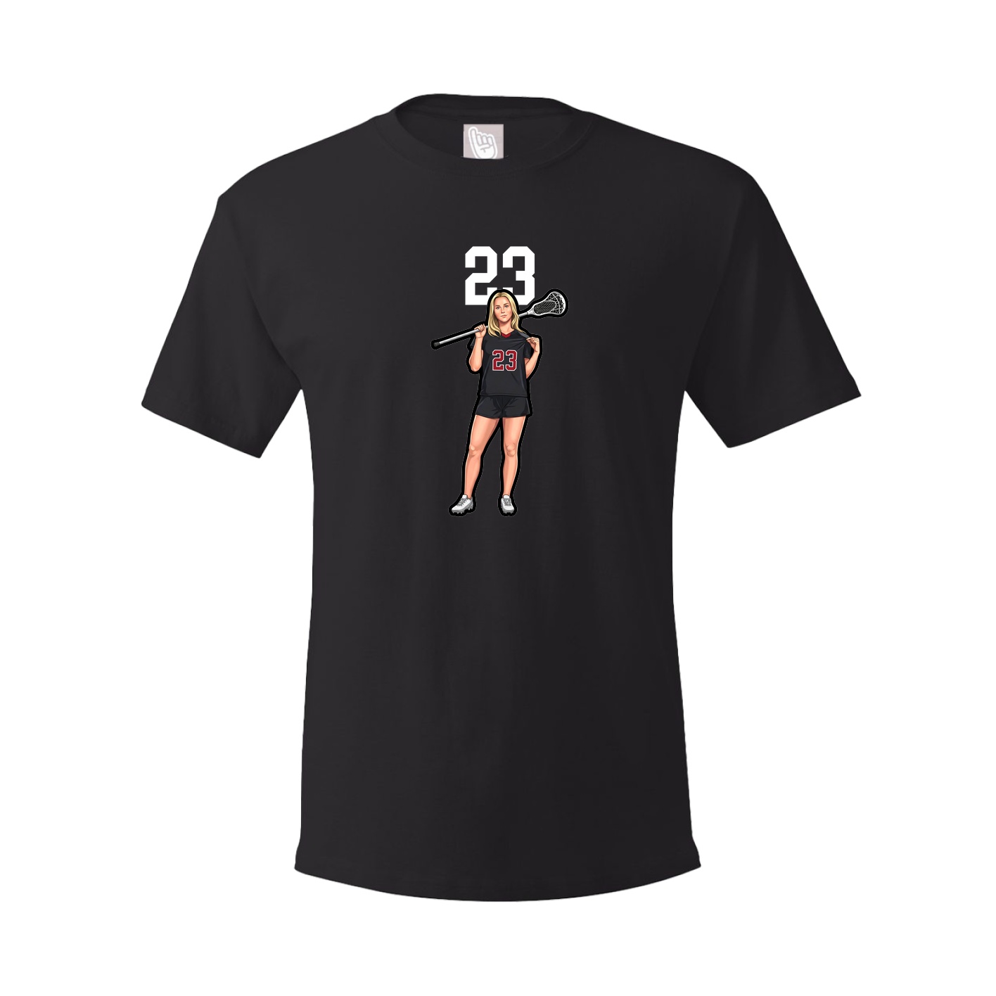Tee — Number Top in Black