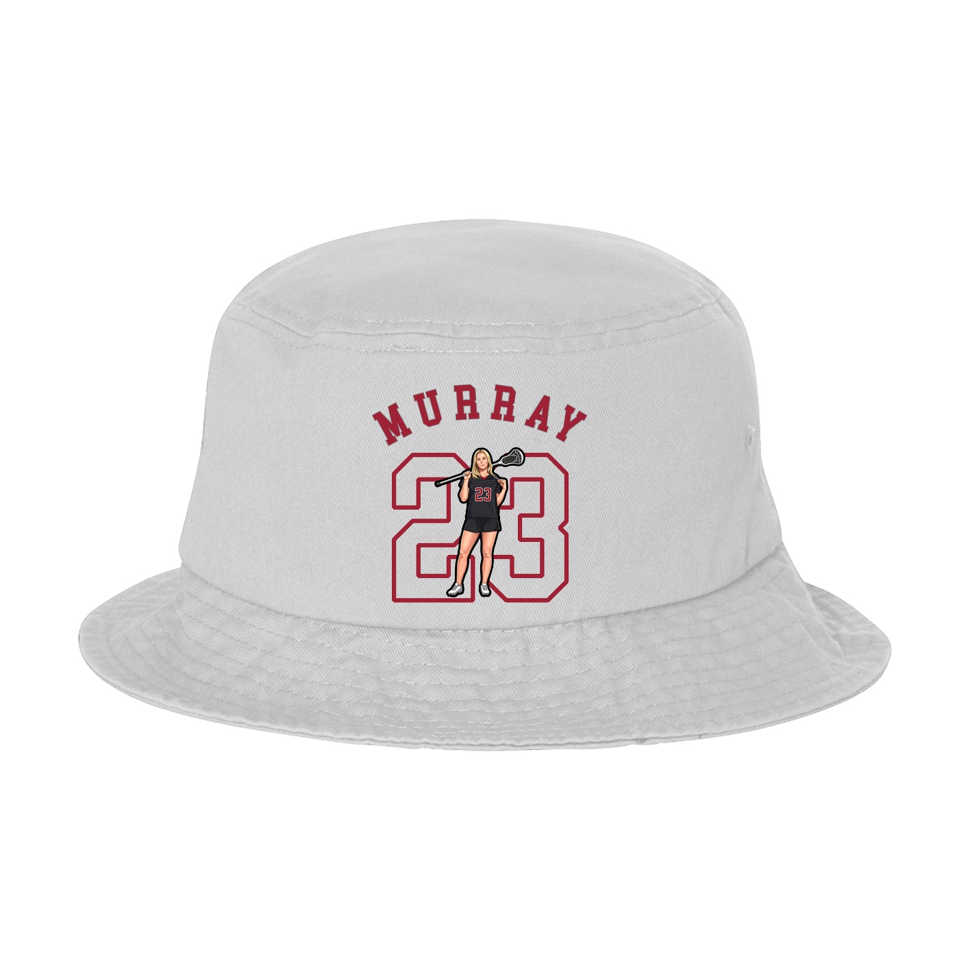 Bucket Cap — Shirsey Arch in White