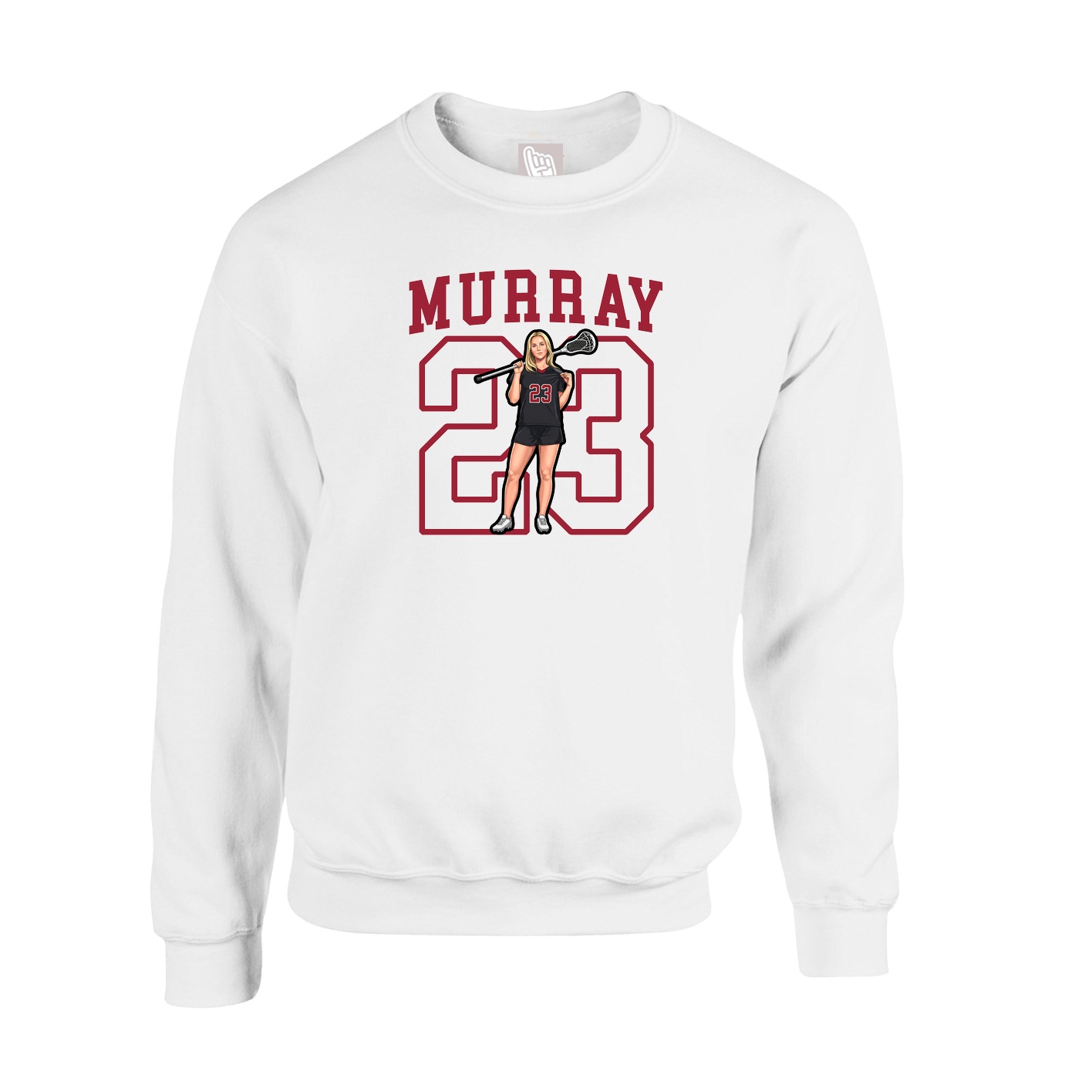 Fleece Crew — Shirsey in White