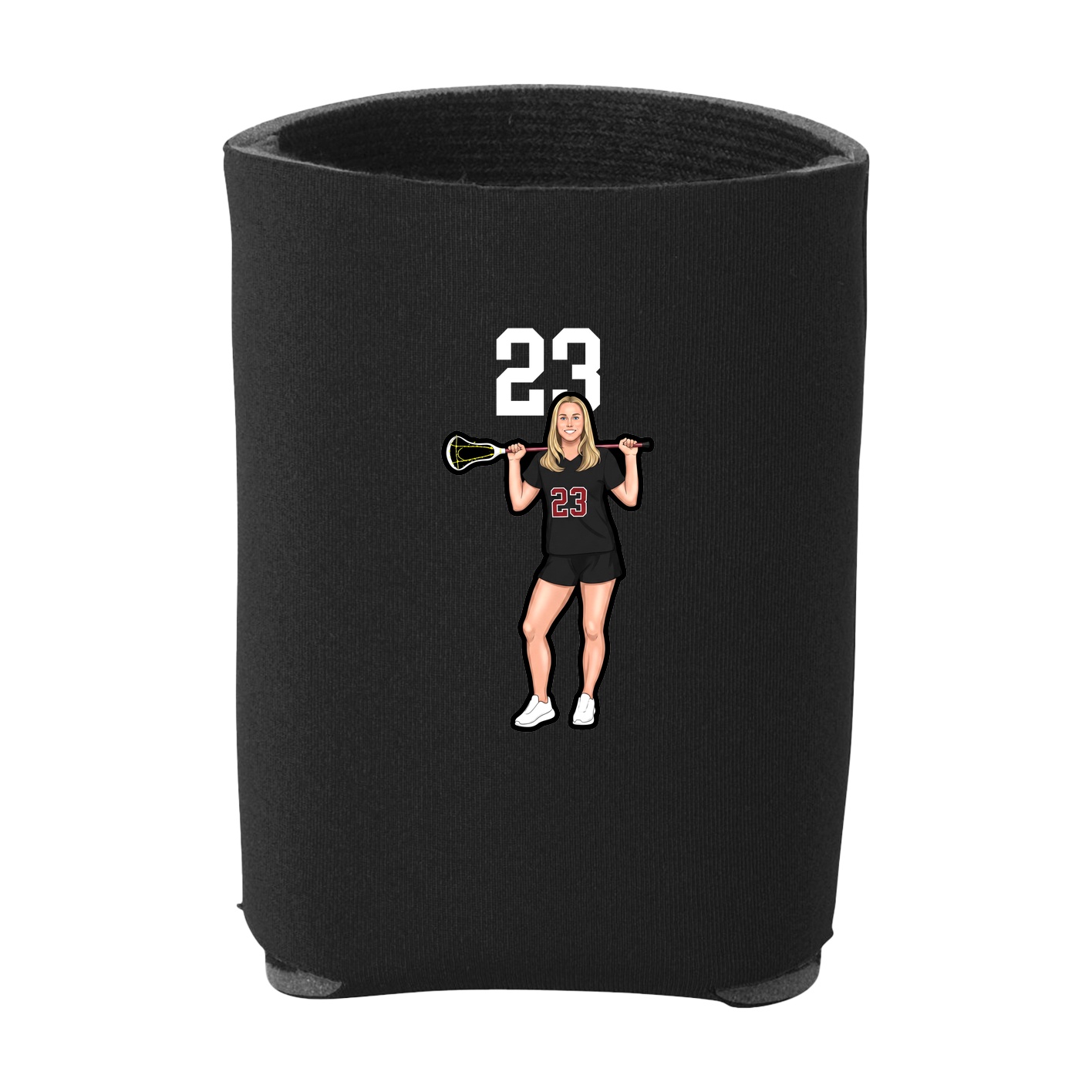 Can Holder — Number Top in Black