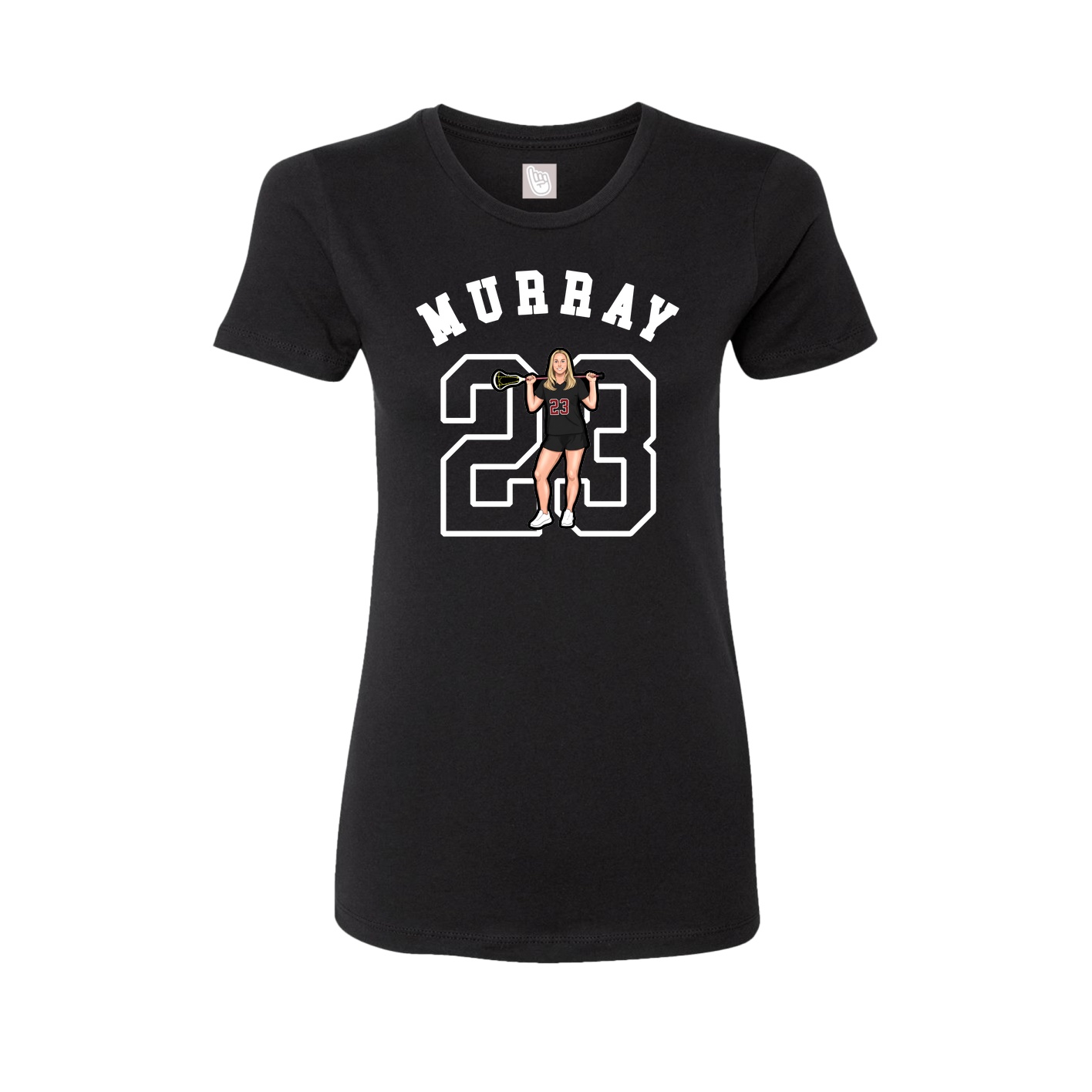 Womens Tee — Shirsey Arch in Black