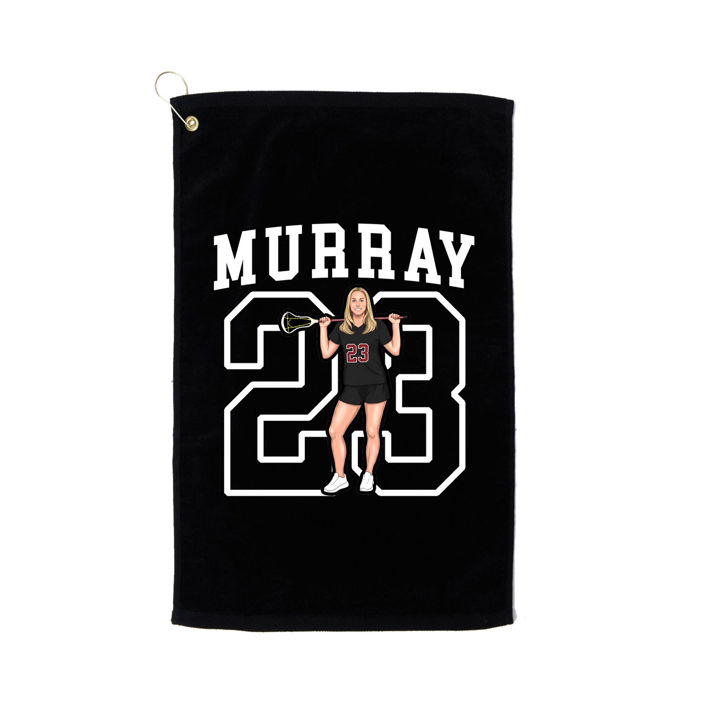 Golf Towel — Shirsey in Black