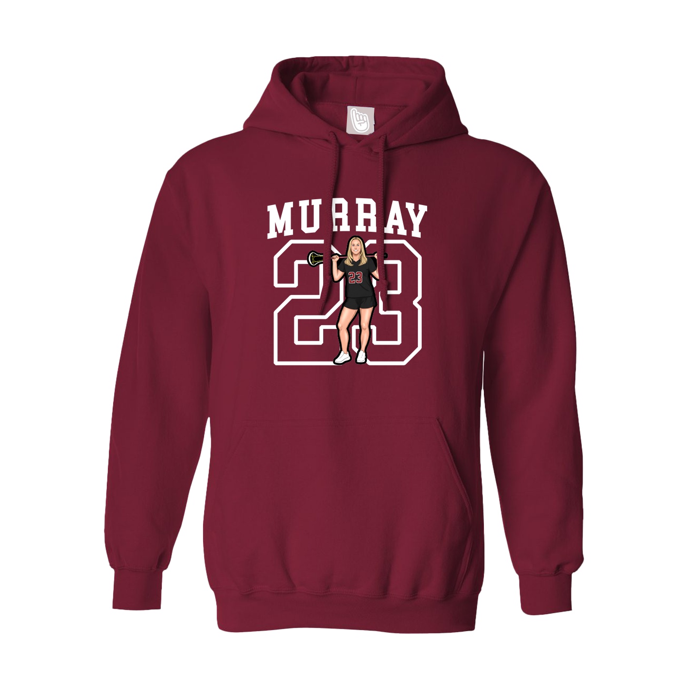Hoodie — Shirsey in Cardinal