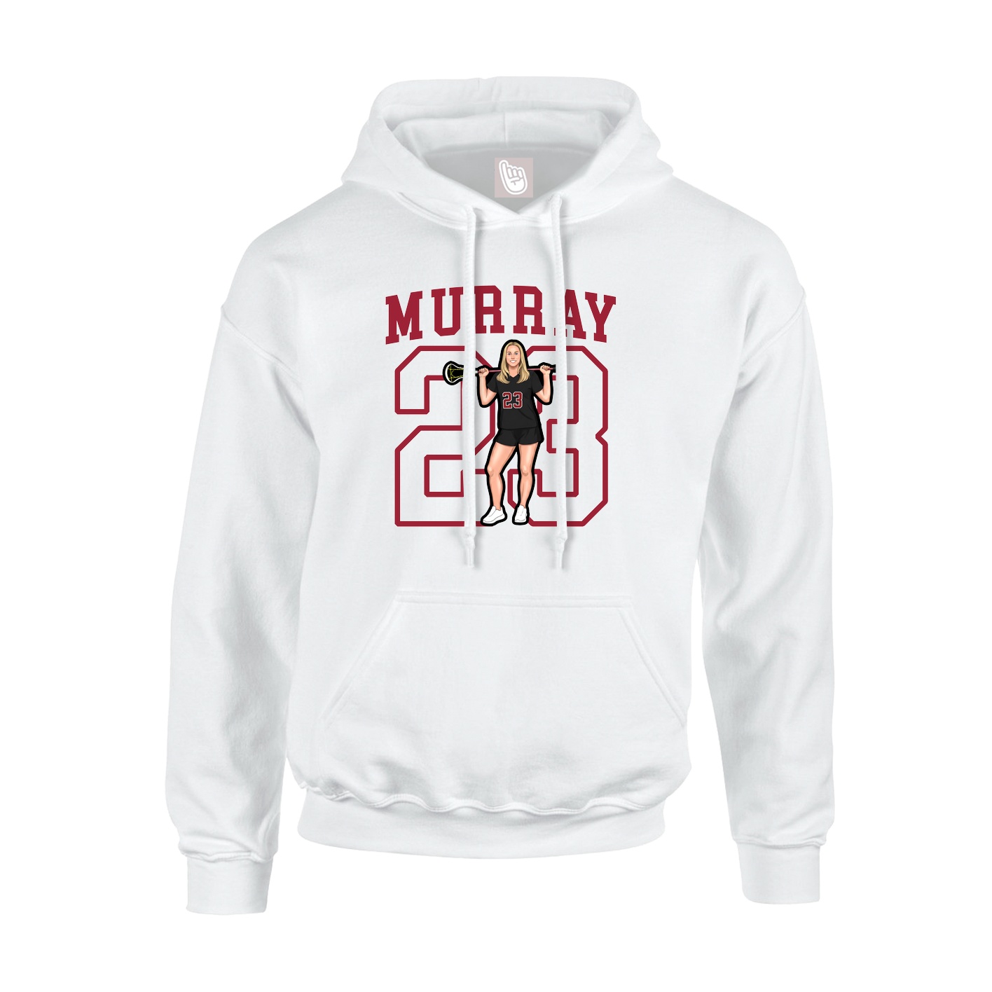 Youth Hoodie — Shirsey in White