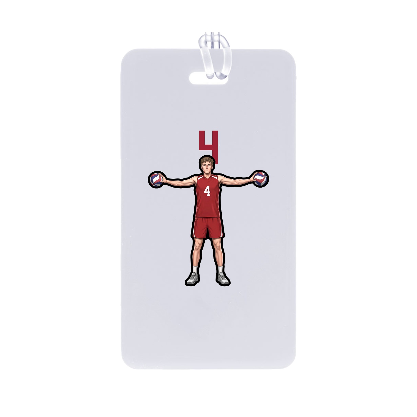 Bag Tag — Number Top in Classic