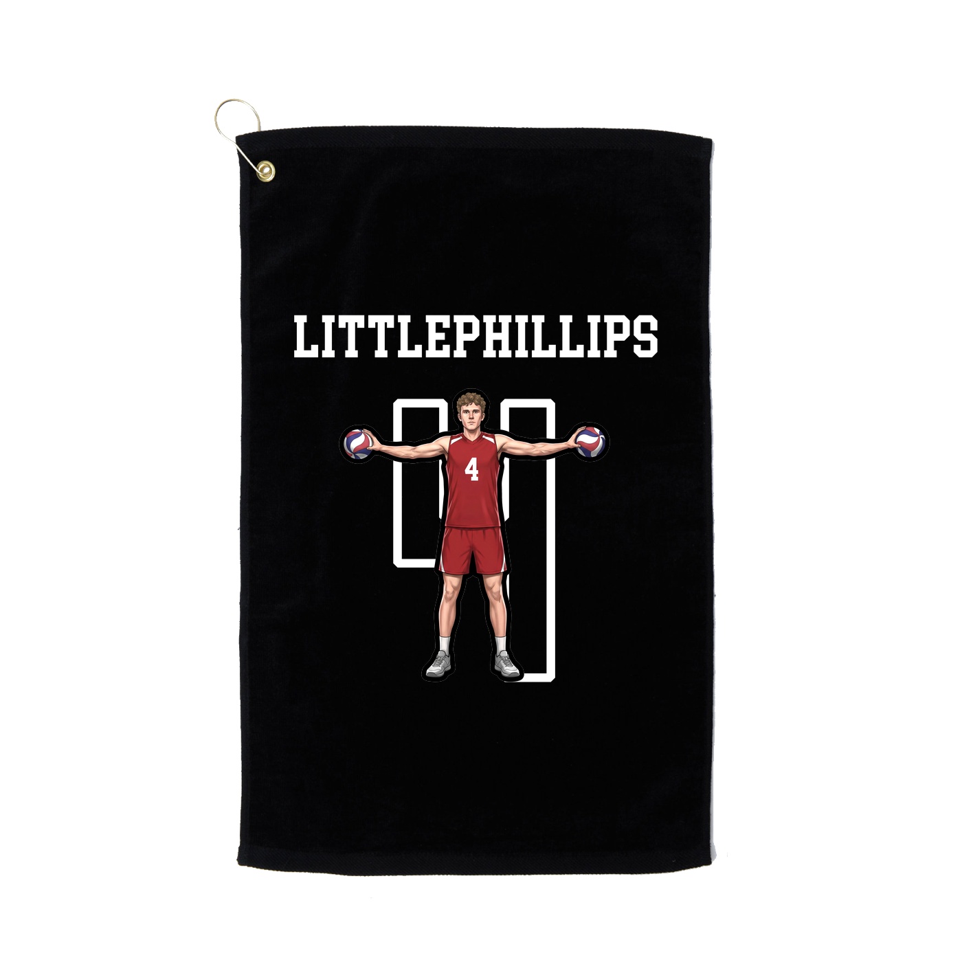 Golf Towel — Shirsey in Black
