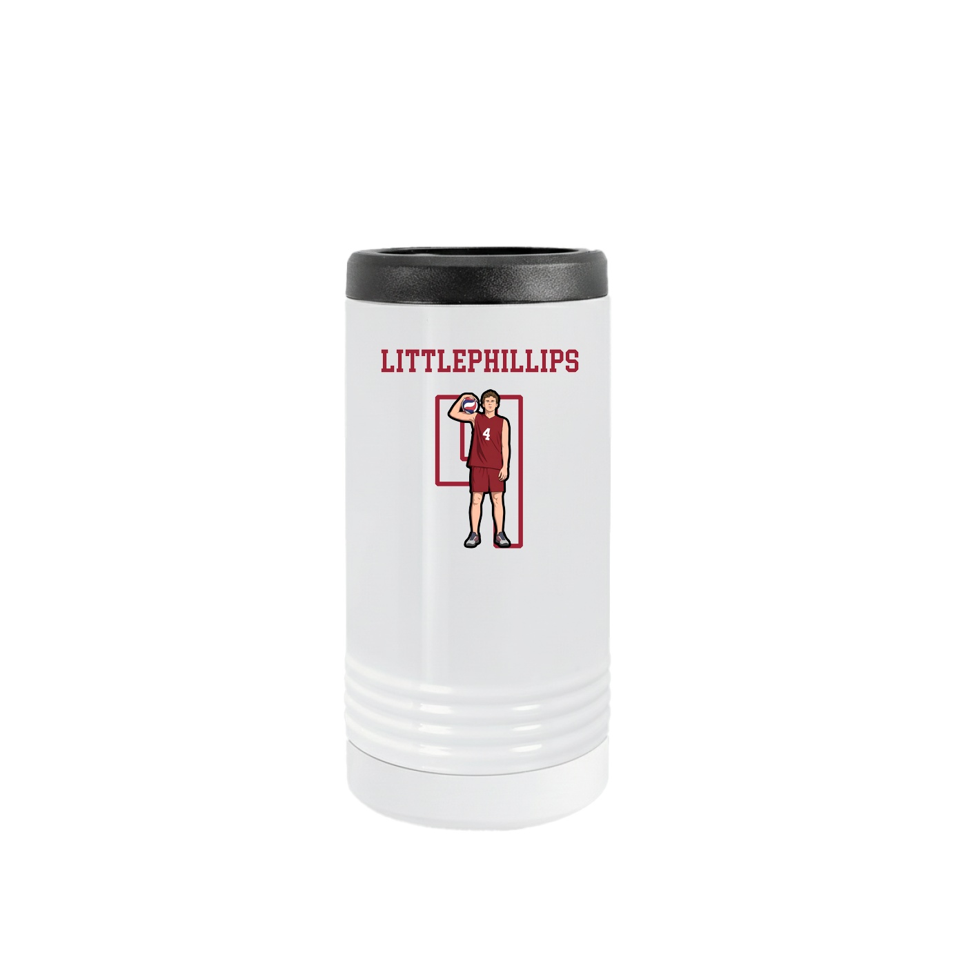 Slim Beverage Holder — Shirsey in White