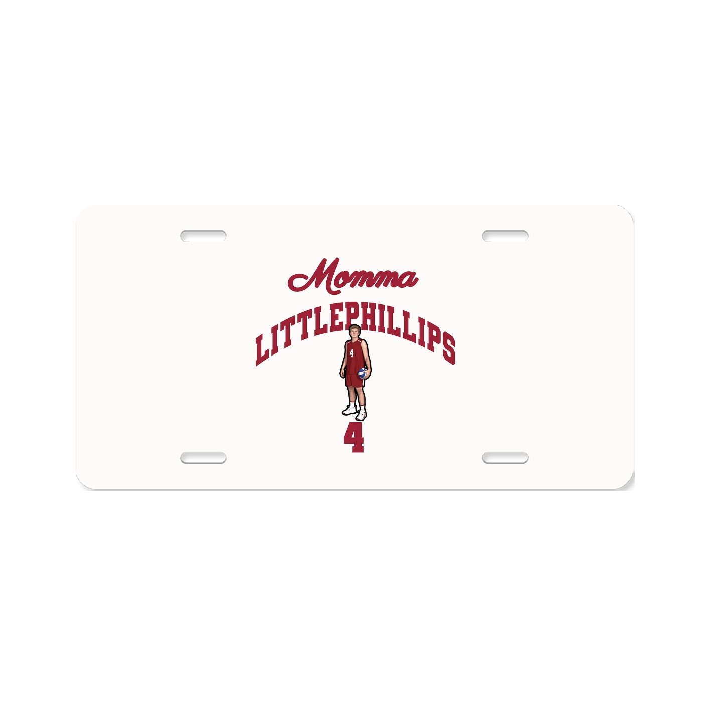 License Plate — Mothers Day Arch in Classic