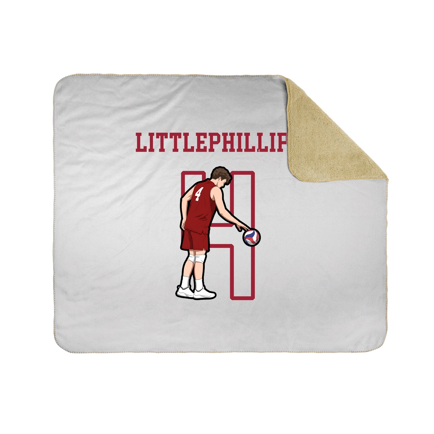 50x60 Sherpa Lined Throw Blanket