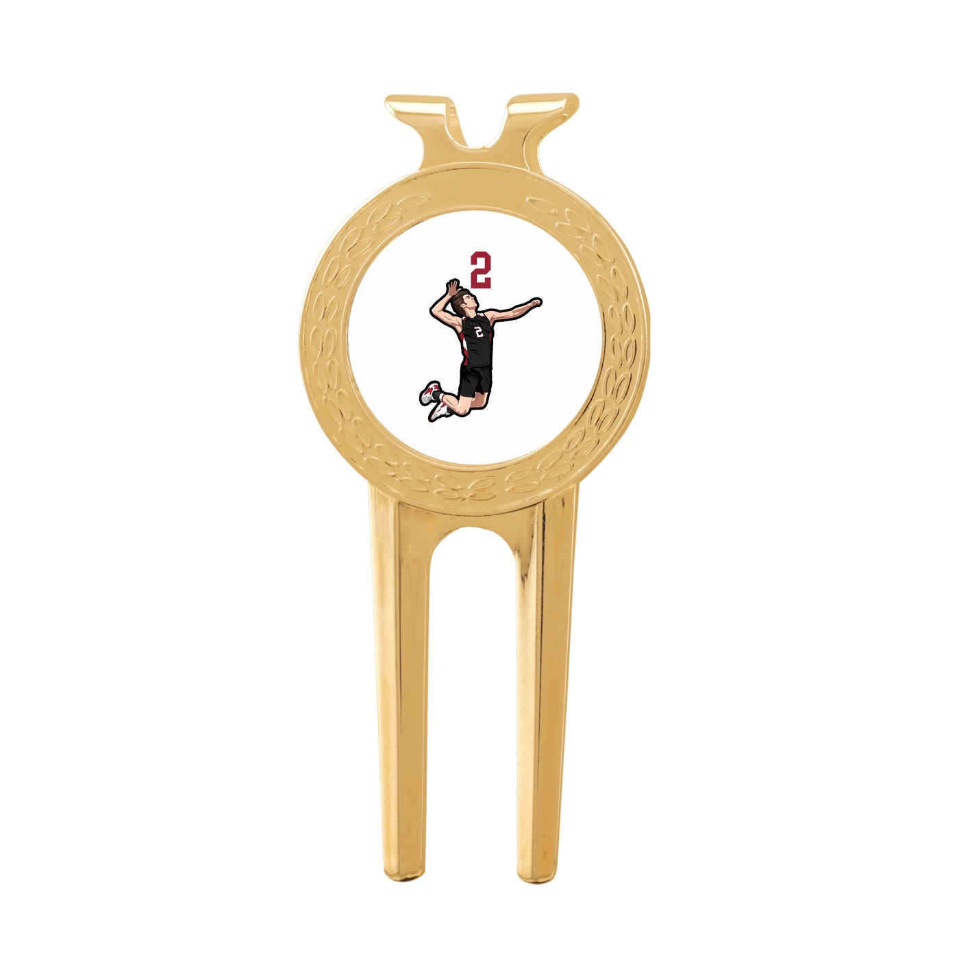Divot Tool with Ball Marker — Number Top in Classic