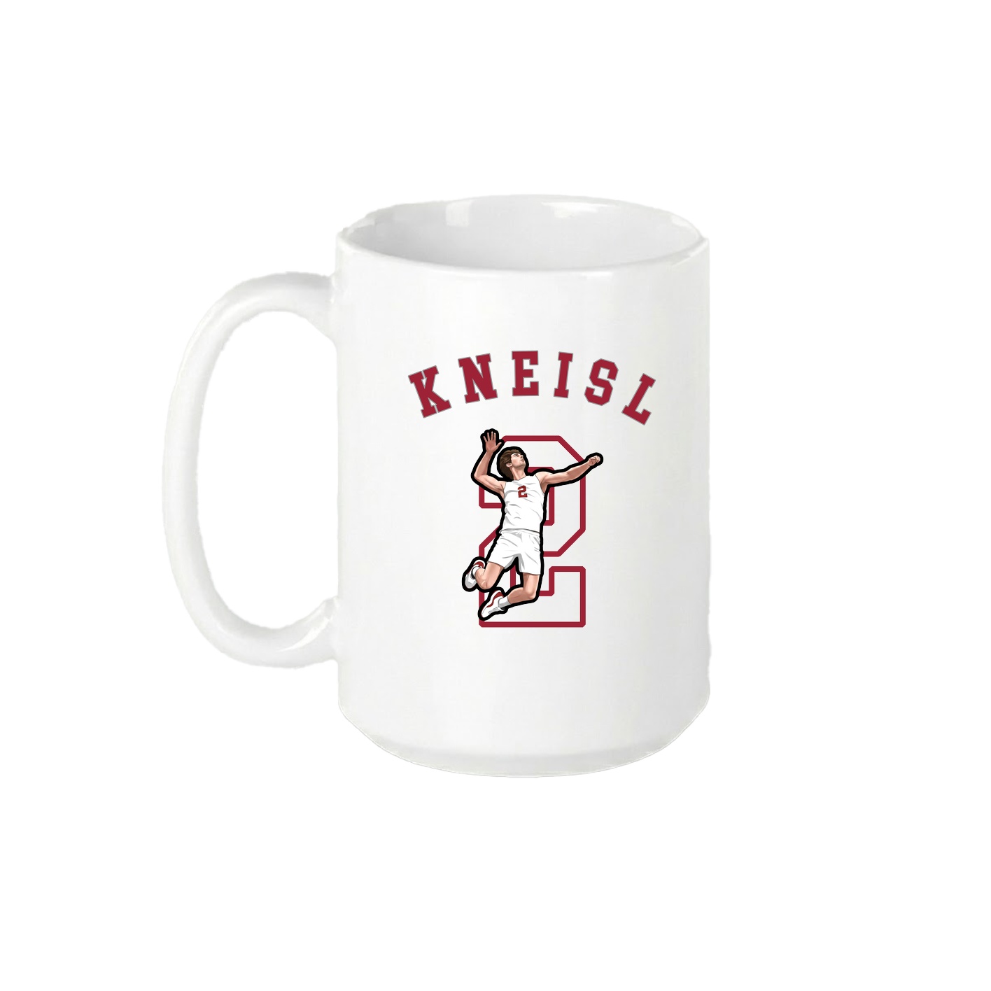 15oz Coffee Mug — Shirsey Arch in White