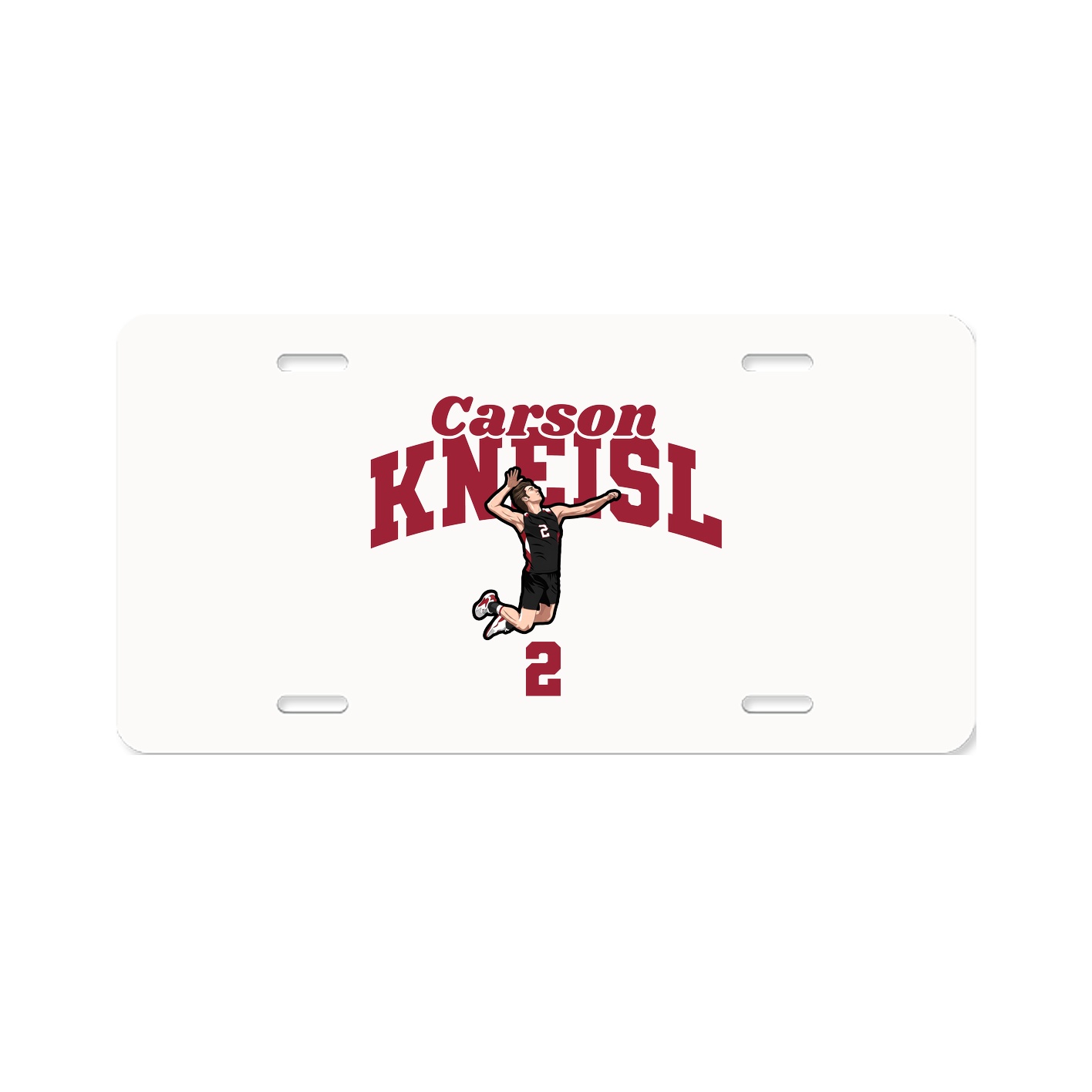 License Plate — Signature Arch in Classic