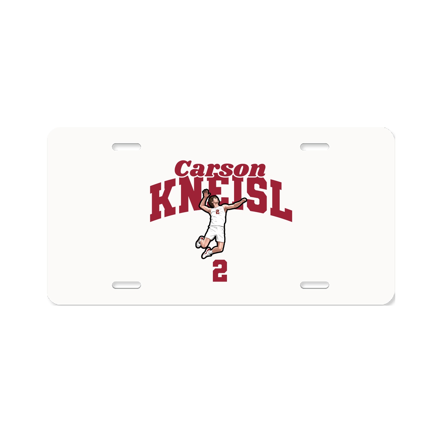 License Plate — Signature Arch in Classic