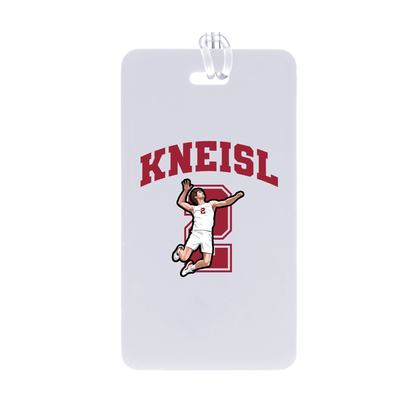 Bag Tag — Number in Classic
