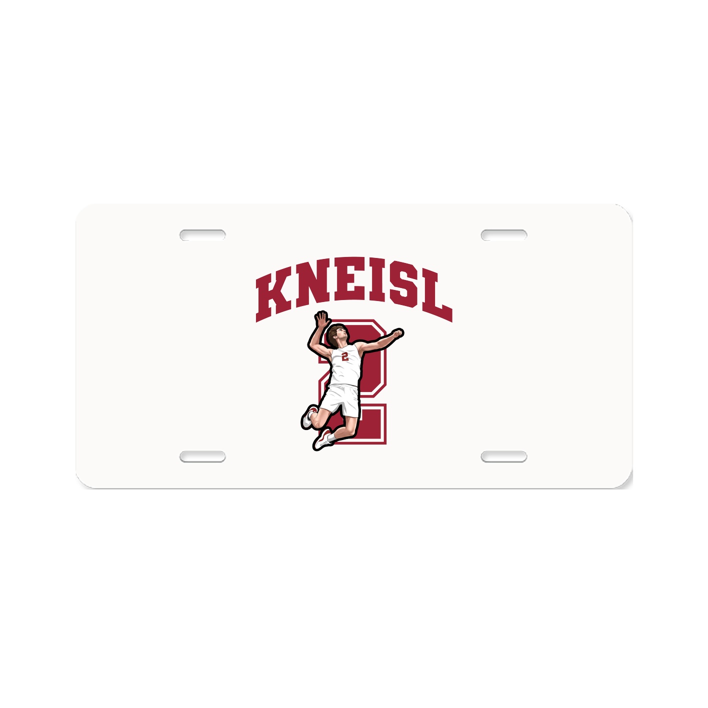 License Plate — Number in Classic