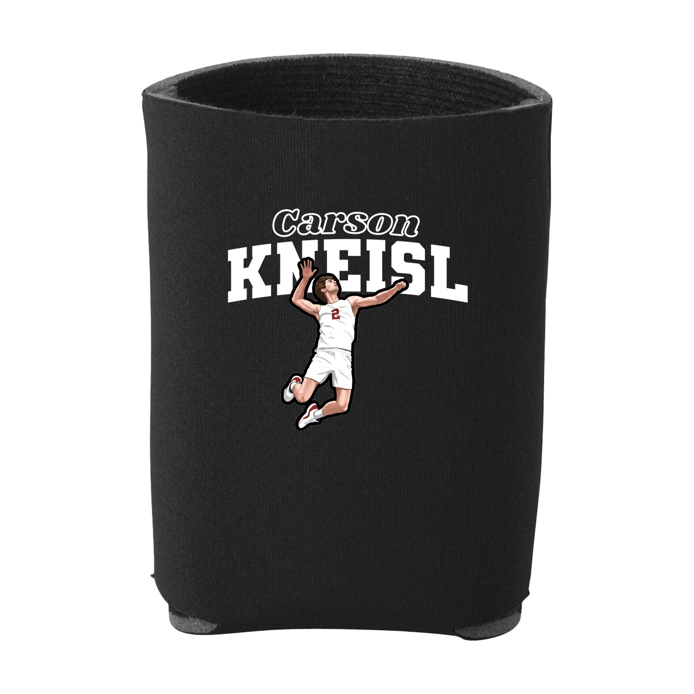 Can Holder — Name Arch in Black